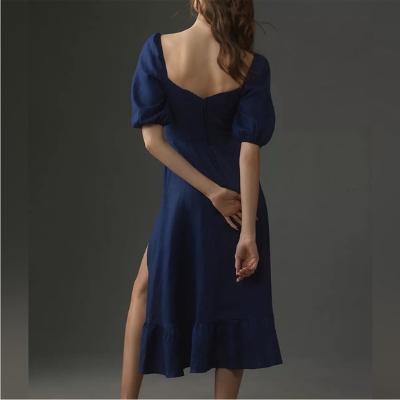 Reformation Midnight Blue Midi Dress - Picture 2 of 4